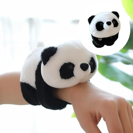 Stuffed Panda Slap Bracelets
