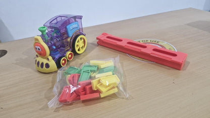 Train Toy Domino Set for Kids  with Sound Effects